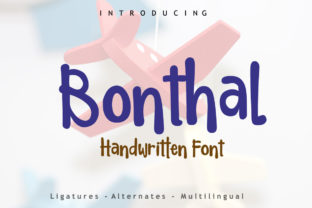 Bonthal: The Friendly Script Font for Makers