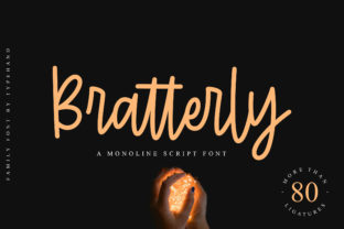 Bratterly Font: Authentic Script for Digital Campaigns