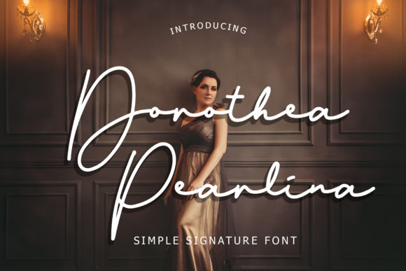 Dorothea Pearlina Font for Elegant Branding