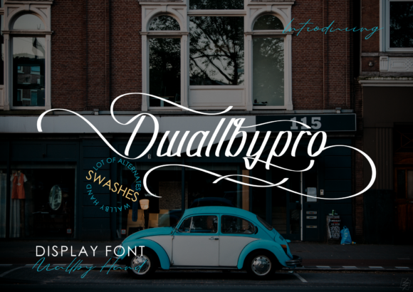 Dwallbypro: Elegant Script Font for Crafters