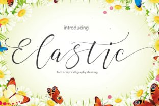 Elastic Typeface for Elegant Branding