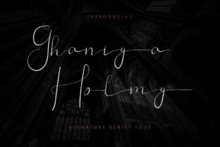 Ghaniya Holmy Font Review for Brand Designers