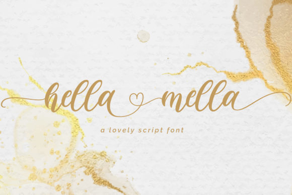 Hella Mella: A Script Handwritten Font for Editorial Design
