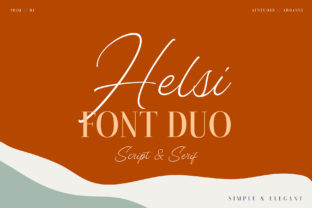 Helsi Typeface for Elegant Handmade Designs