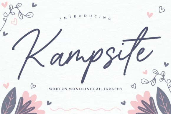 Kampsite Font: The Ultimate Script for Modern Branding