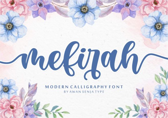 Mefirah: A Friendly Script Handwritten Font for Editors