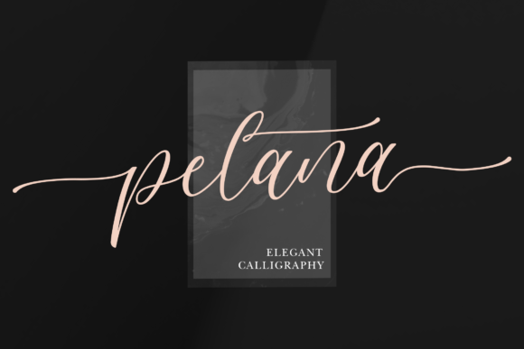 Pelana: The Elegant Script Font for Small Business Branding