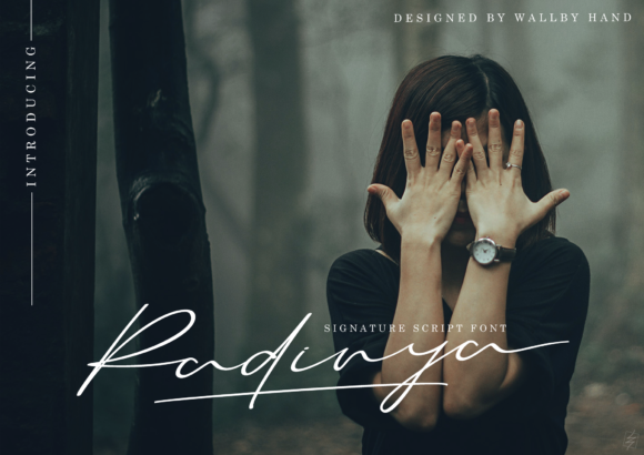 Radinya Typeface: A Classic Script for Editorial Design