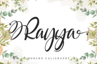 Rayya: A Modern Calligraphy Font for Elegant Branding