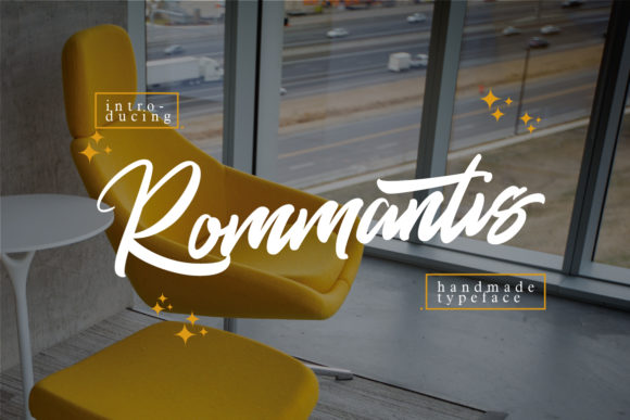 Rommantis Font Review for Campaign Designers