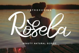Rosela Font: A Friendly Script for Casual Branding