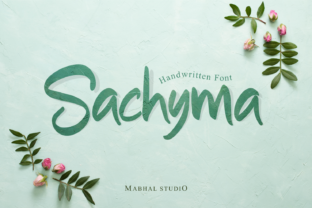 Sachyma: A Casual Script Font for Modern Branding