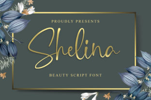 Shelina: An Elegant Script Font for Makers