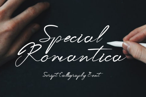 Special Romantica Font for Elegant Crafts