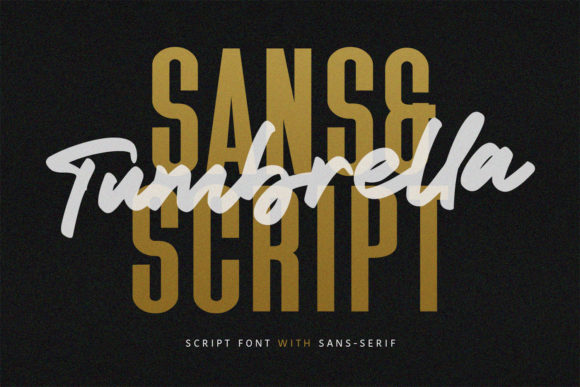 Tumbrella: The Perfect Handcrafted Script Font for Makers