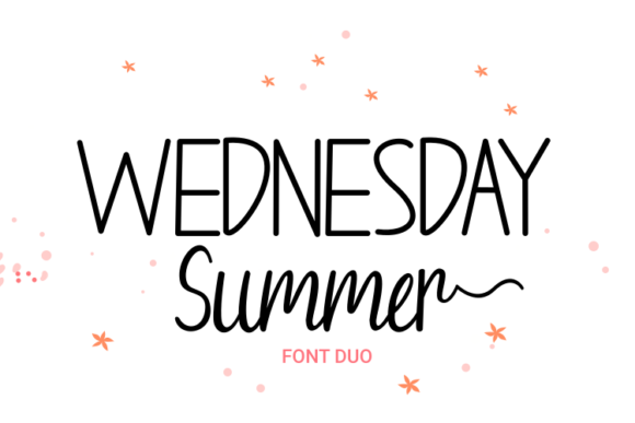 Wednesday Summer Font for Modern Web Design
