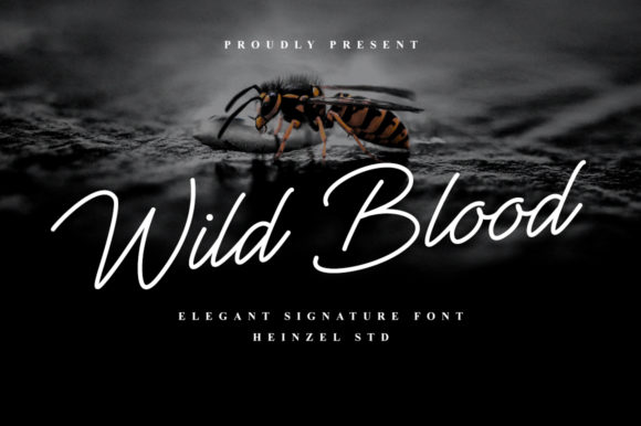 Wild Blood Font: Elevate Your Brand Identity